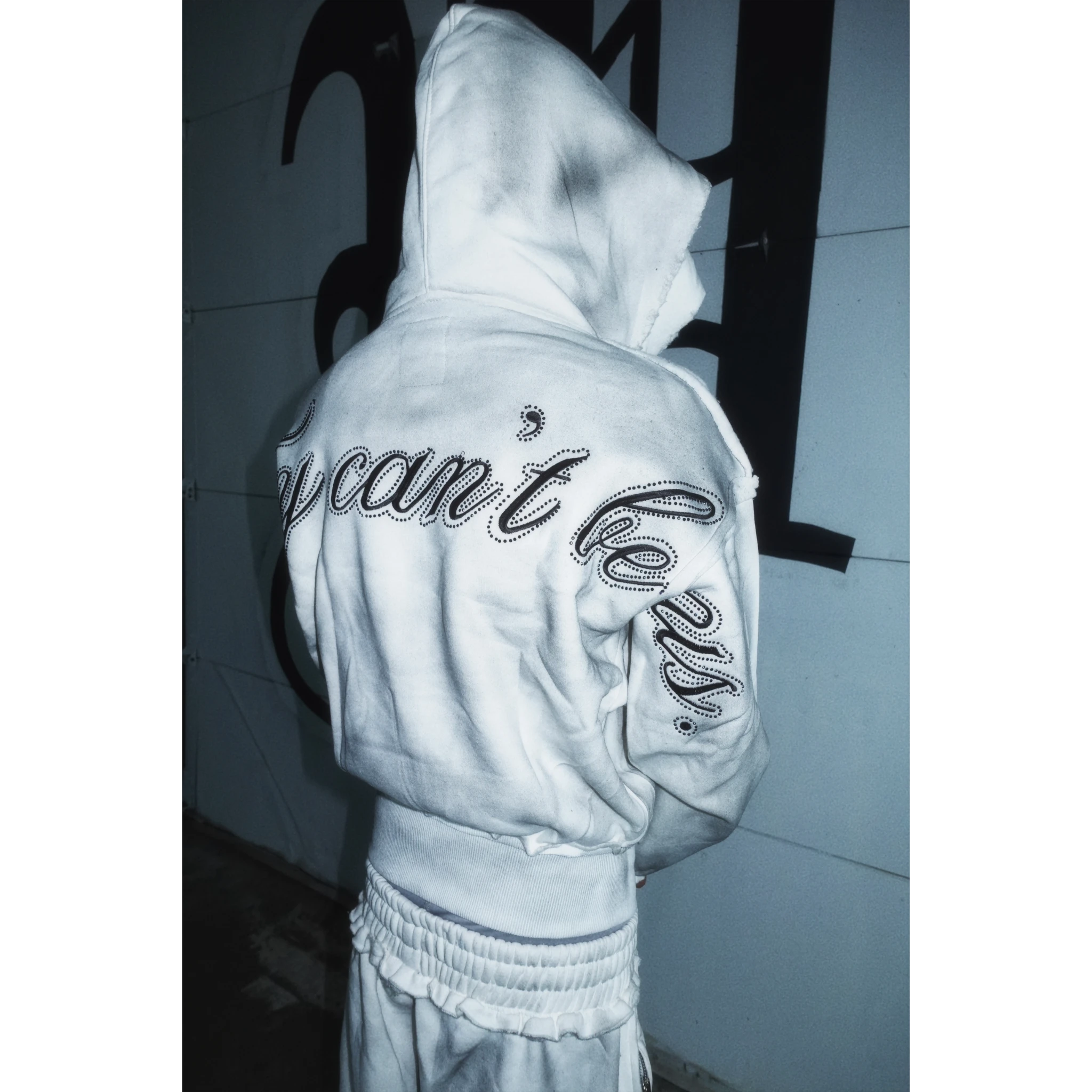 "DIRTY SNOW" CRYSTALIZED SWEATSUIT