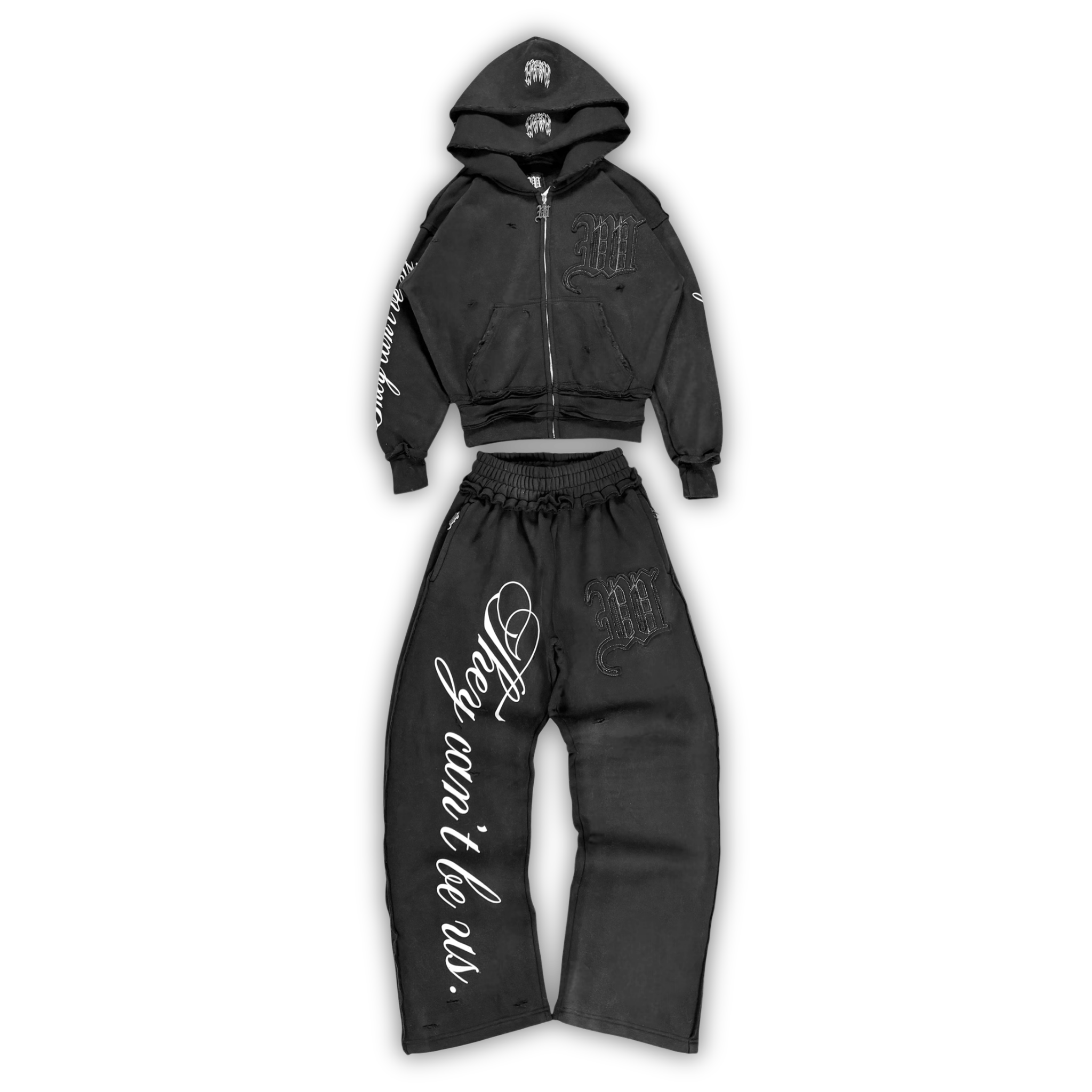 "BURNOUT" HIDDEN SINS SWEATSUIT