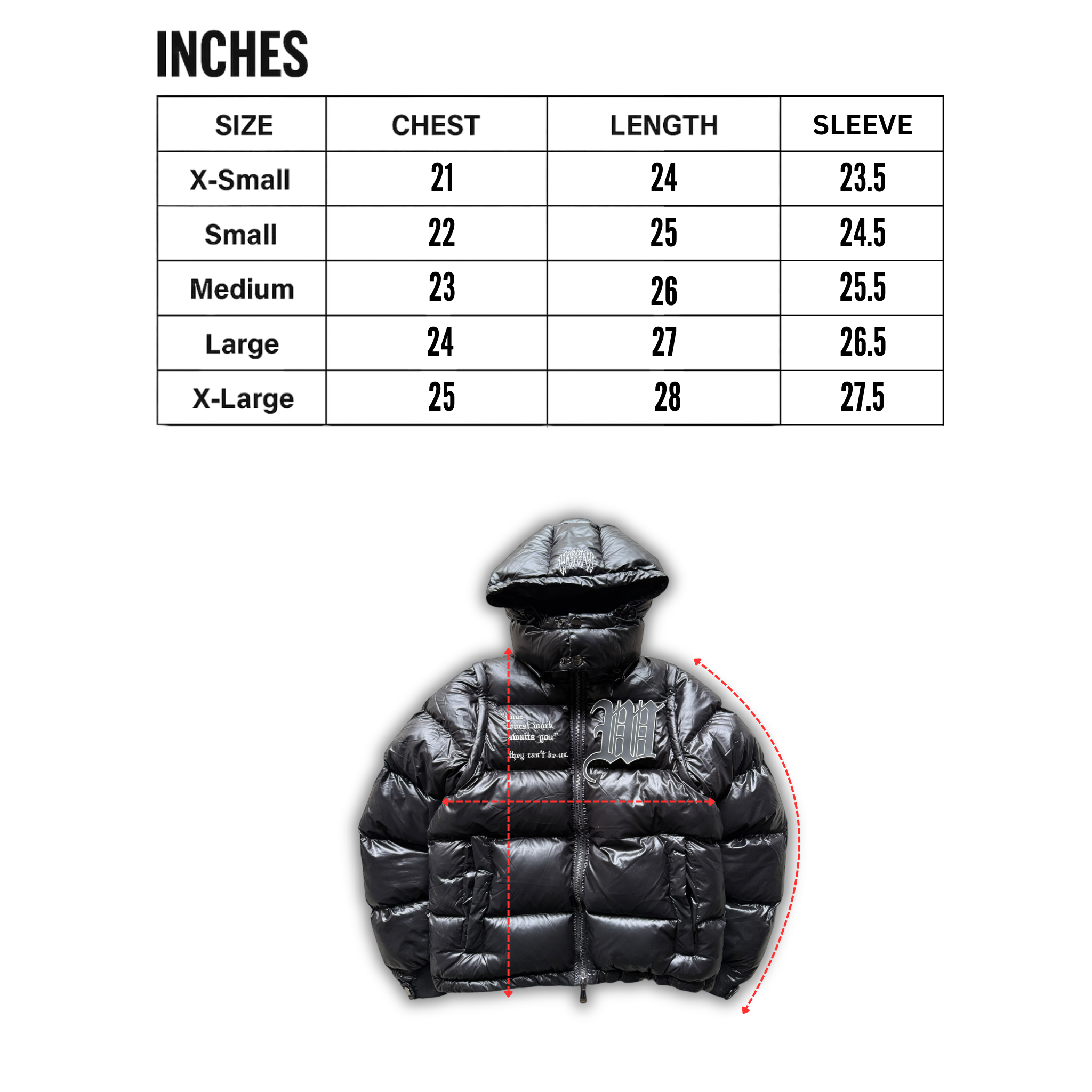 SNOW CAMO 3 IN 1 PUFFER