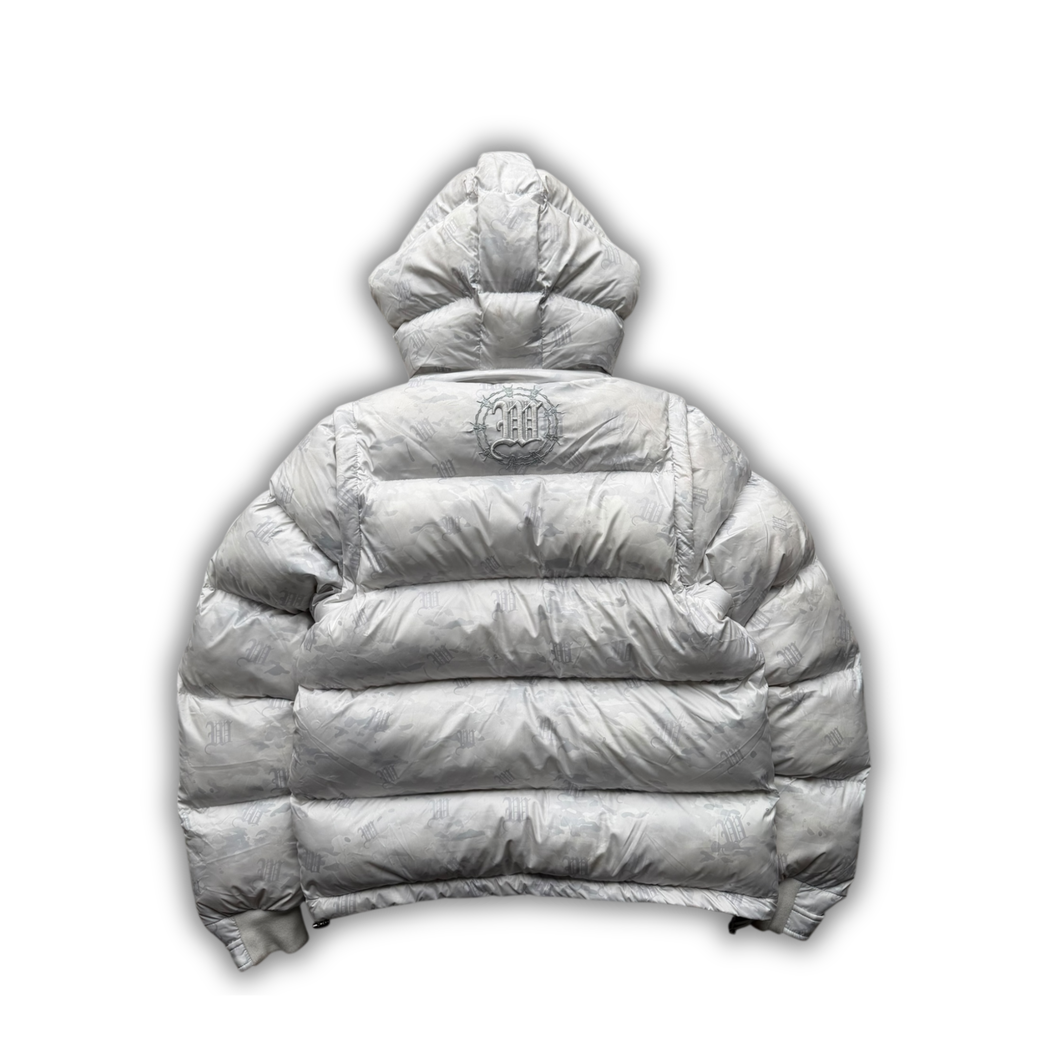 SNOW CAMO 3 IN 1 PUFFER