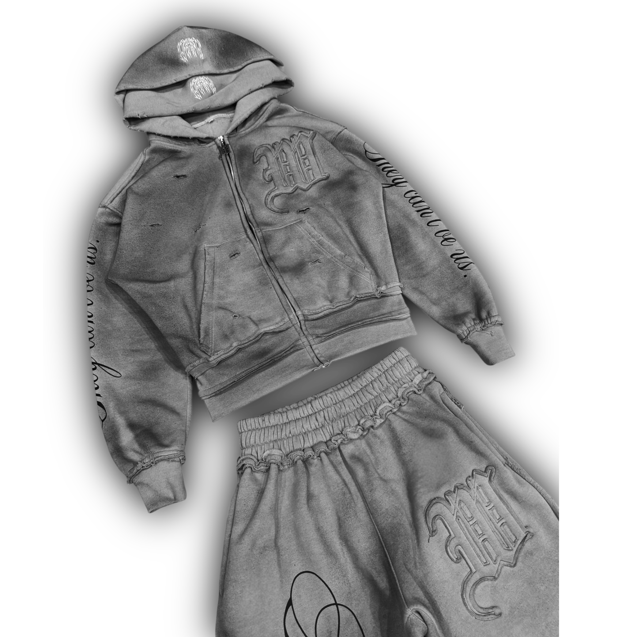 "RAW CEMENT" HIDDEN SINS HOODIE