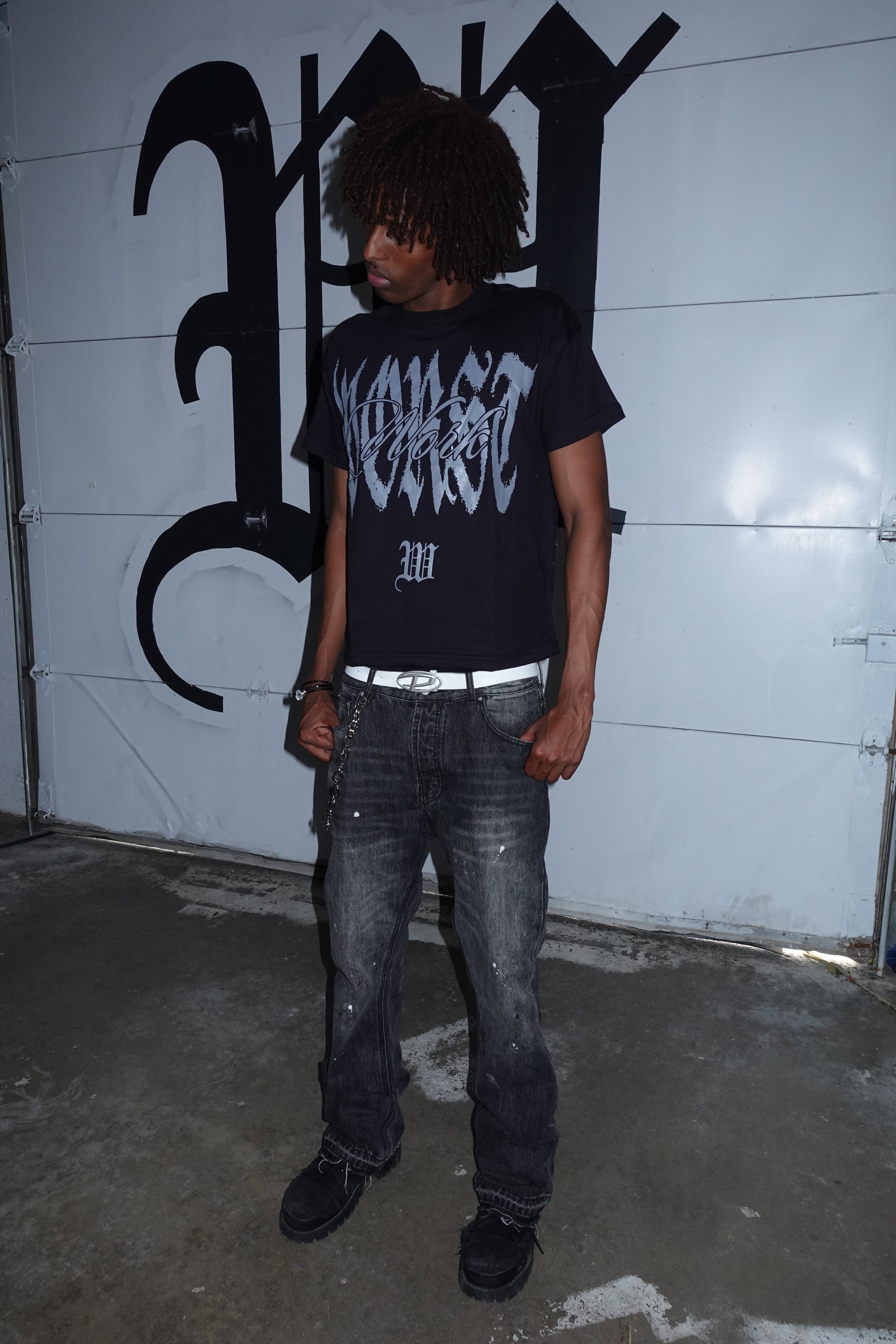 "SMOKED" TEE