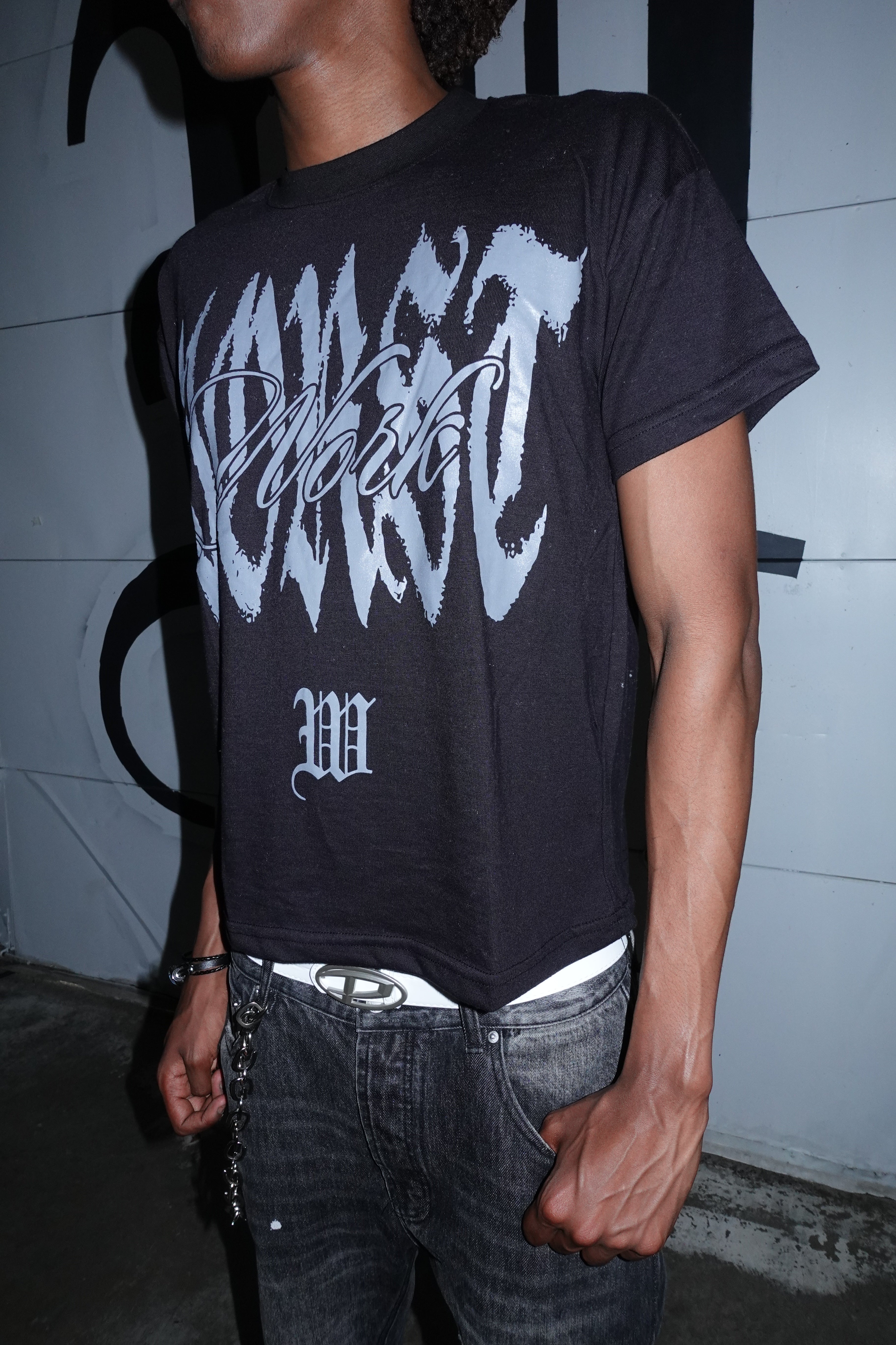 "SMOKED" TEE
