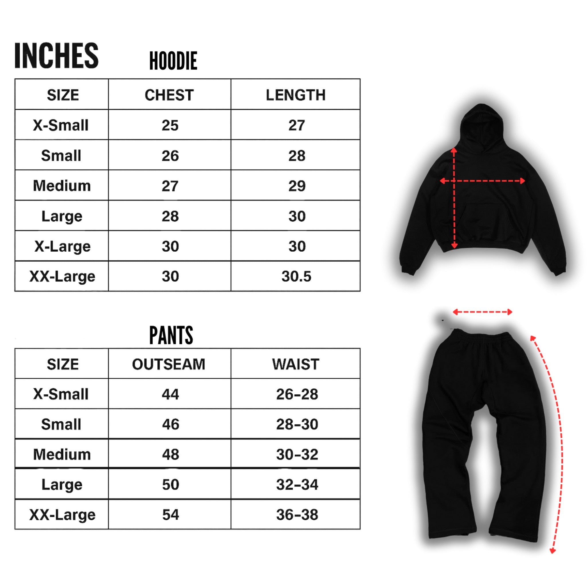 "DIRTY SNOW" CRYSTALIZED SWEATSUIT