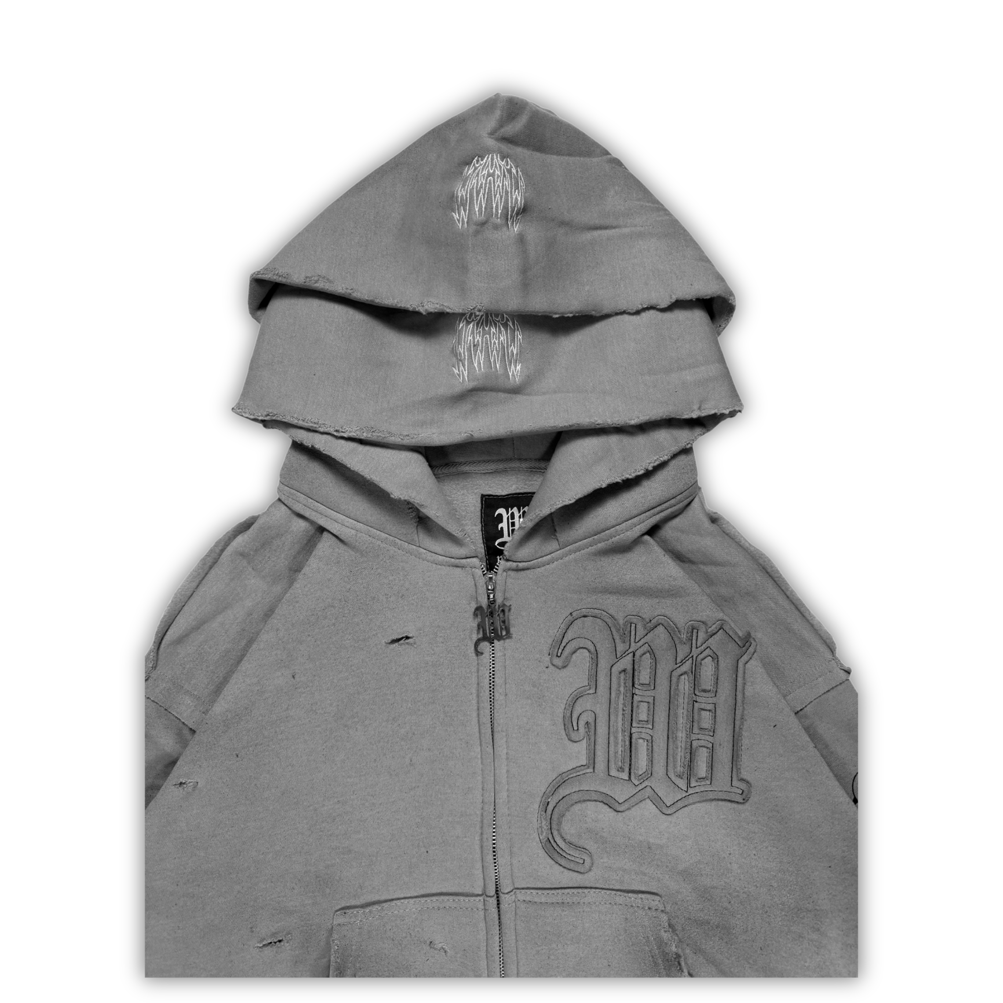 "RAW CEMENT" HIDDEN SINS HOODIE