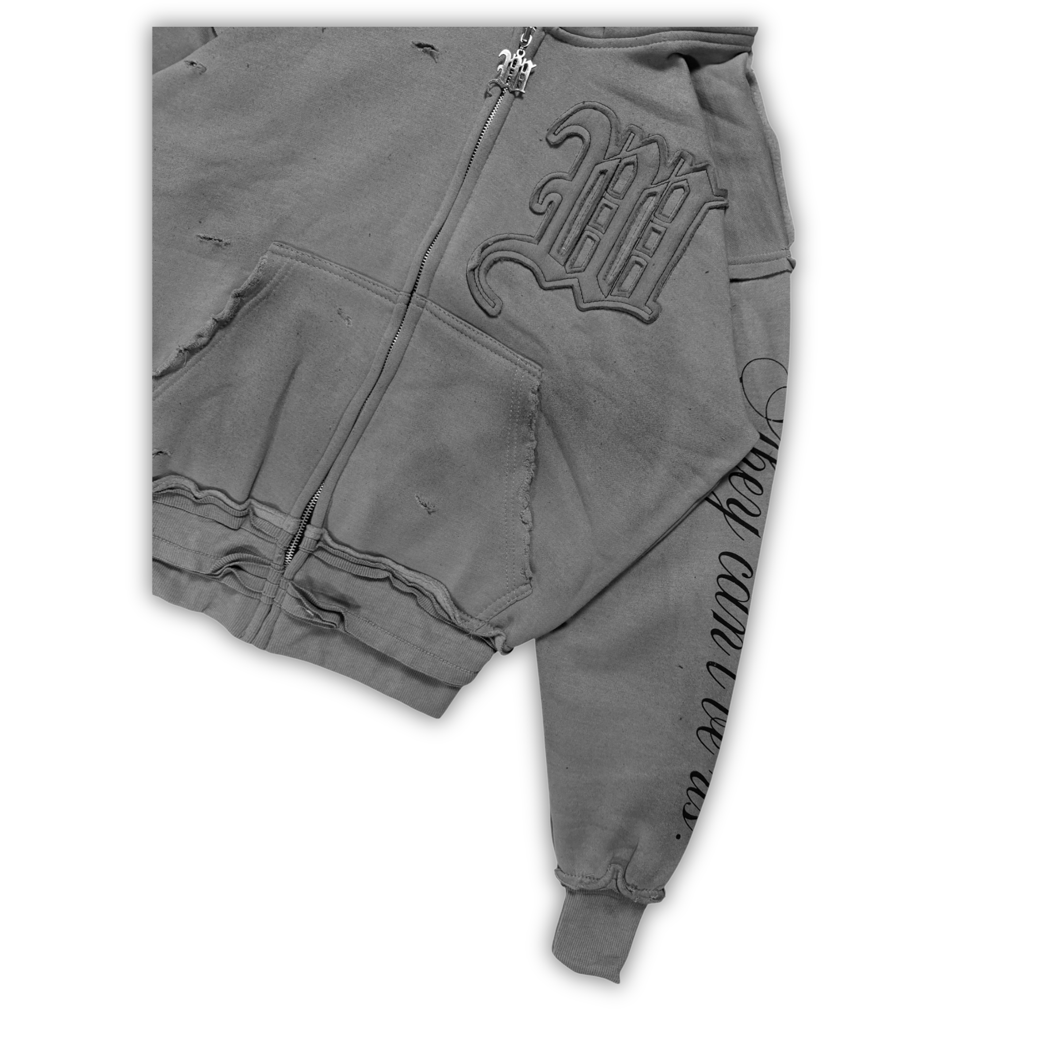 "RAW CEMENT" HIDDEN SINS HOODIE