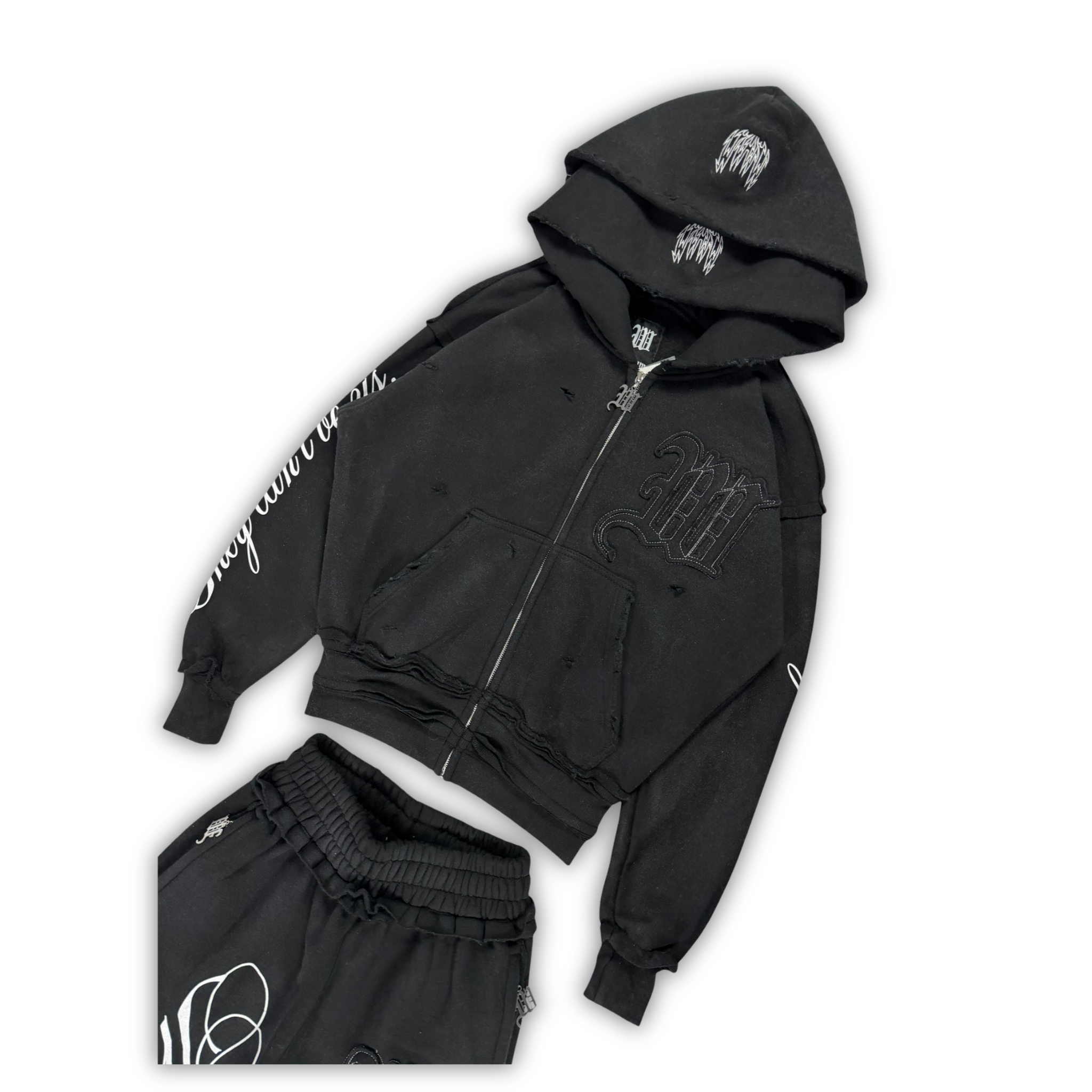 "BURNOUT" HIDDEN SINS SWEATSUIT