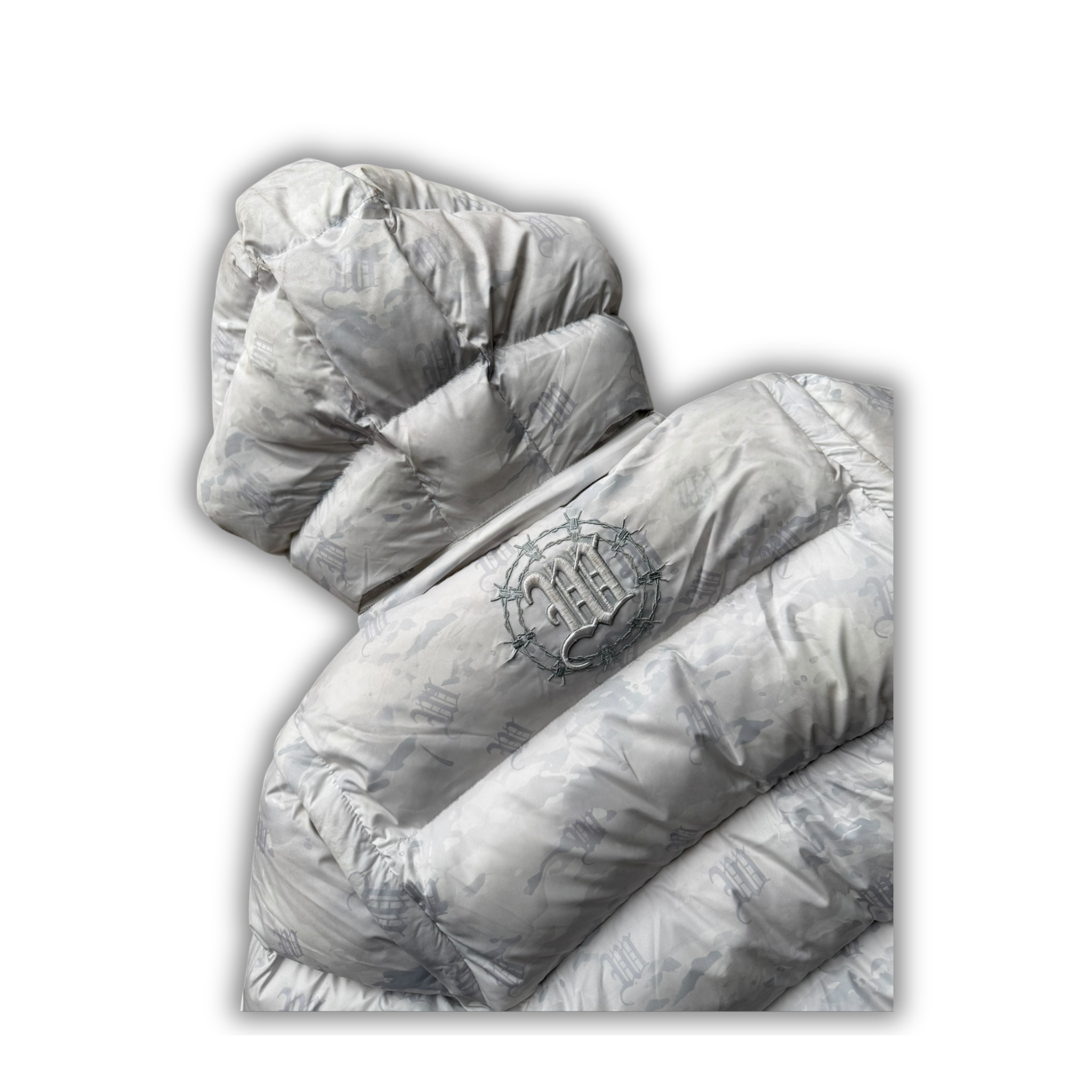 SNOW CAMO 3 IN 1 PUFFER