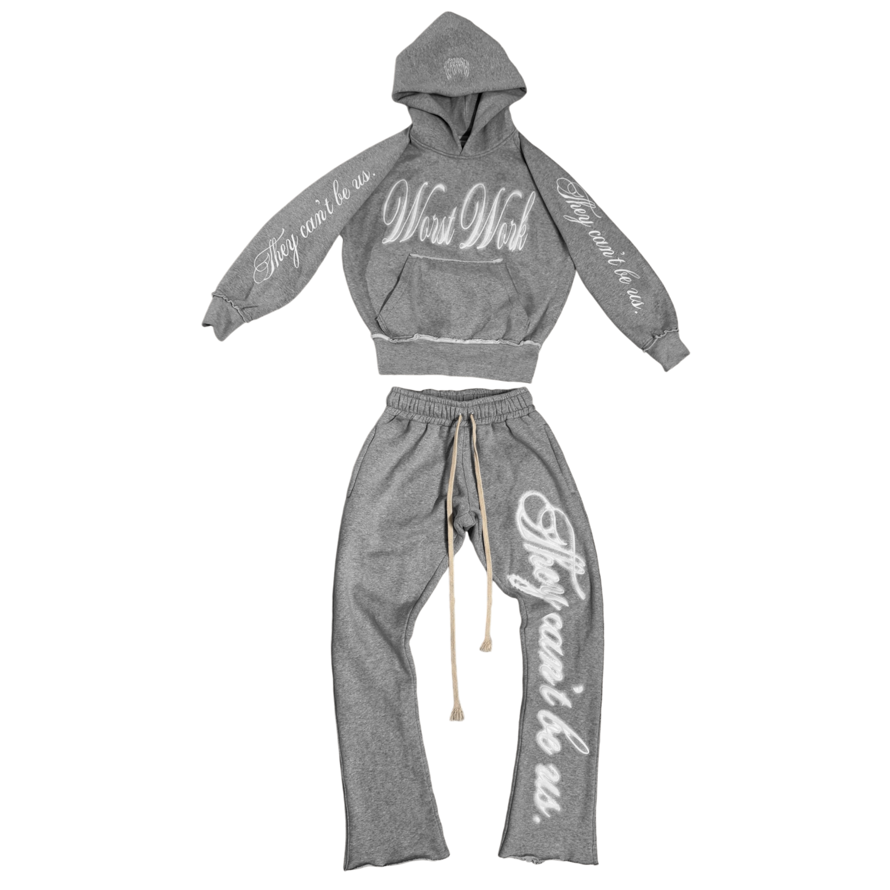 BLUR SWEATSUIT GREY