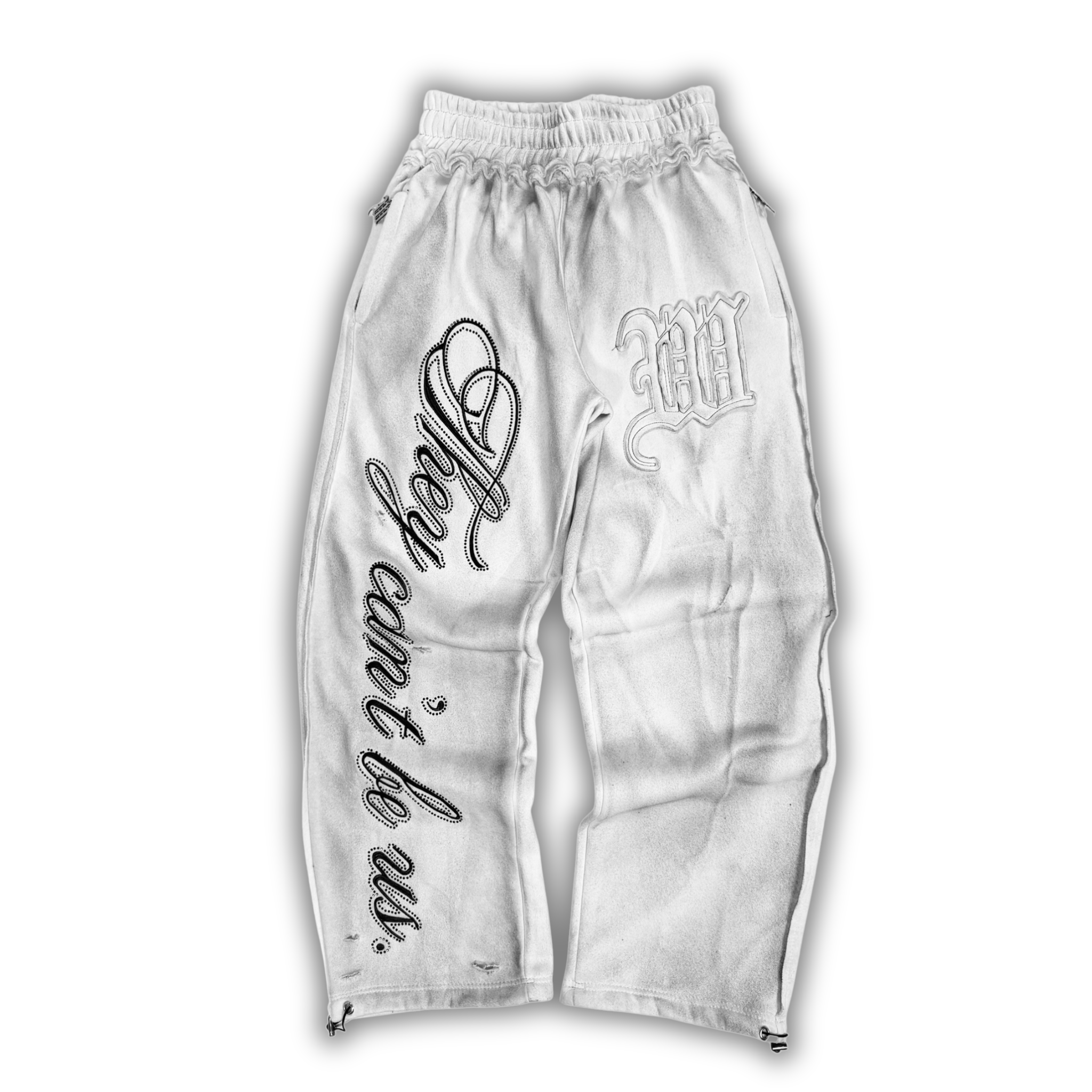 "DIRTY SNOW" CRYSTALIZED SWEATS
