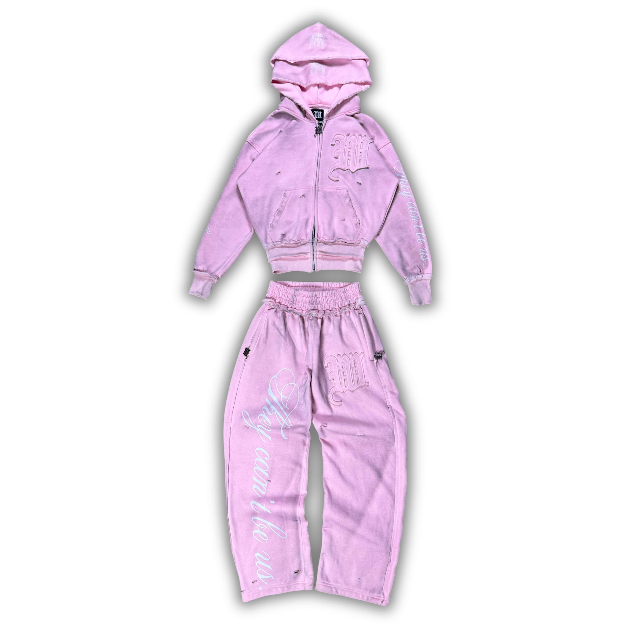 "PINK ASH" HIDDEN SINS SWEATSUIT