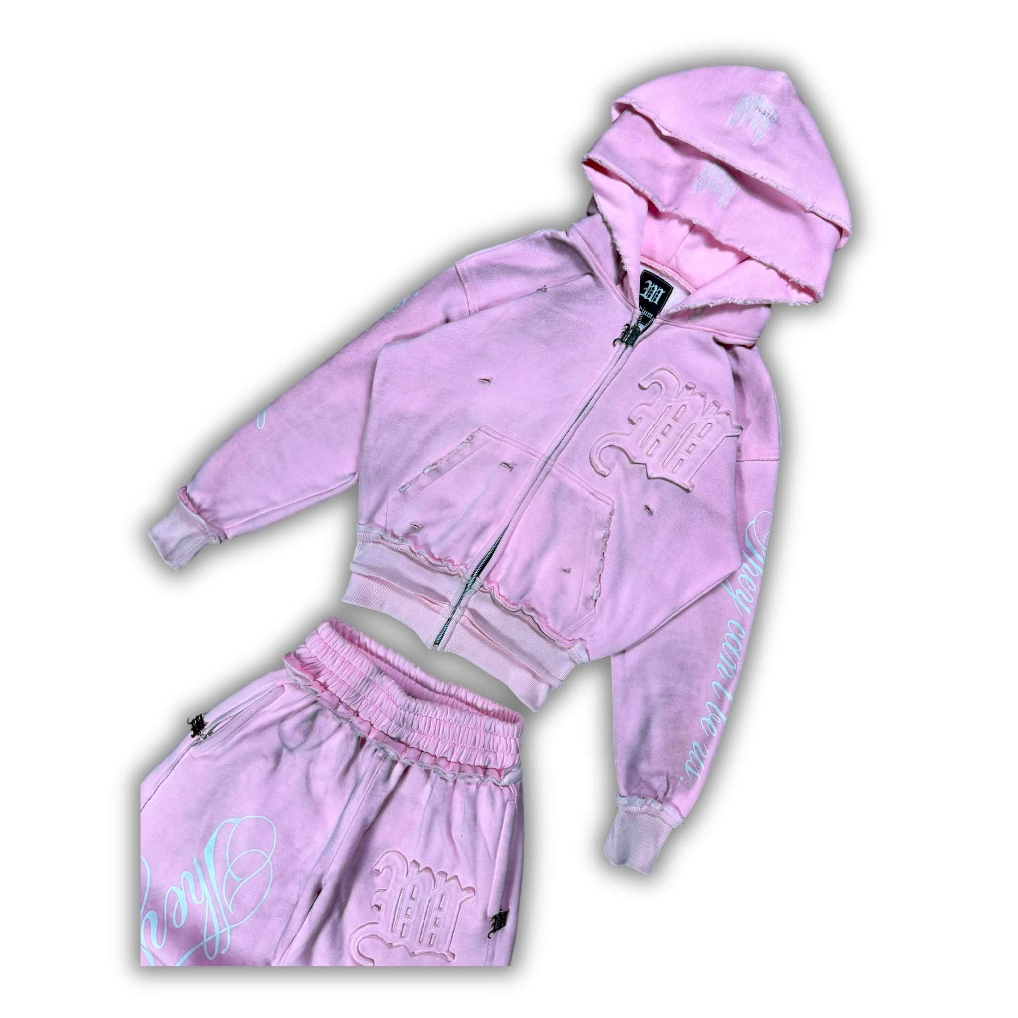 "PINK ASH" HIDDEN SINS SWEATSUIT