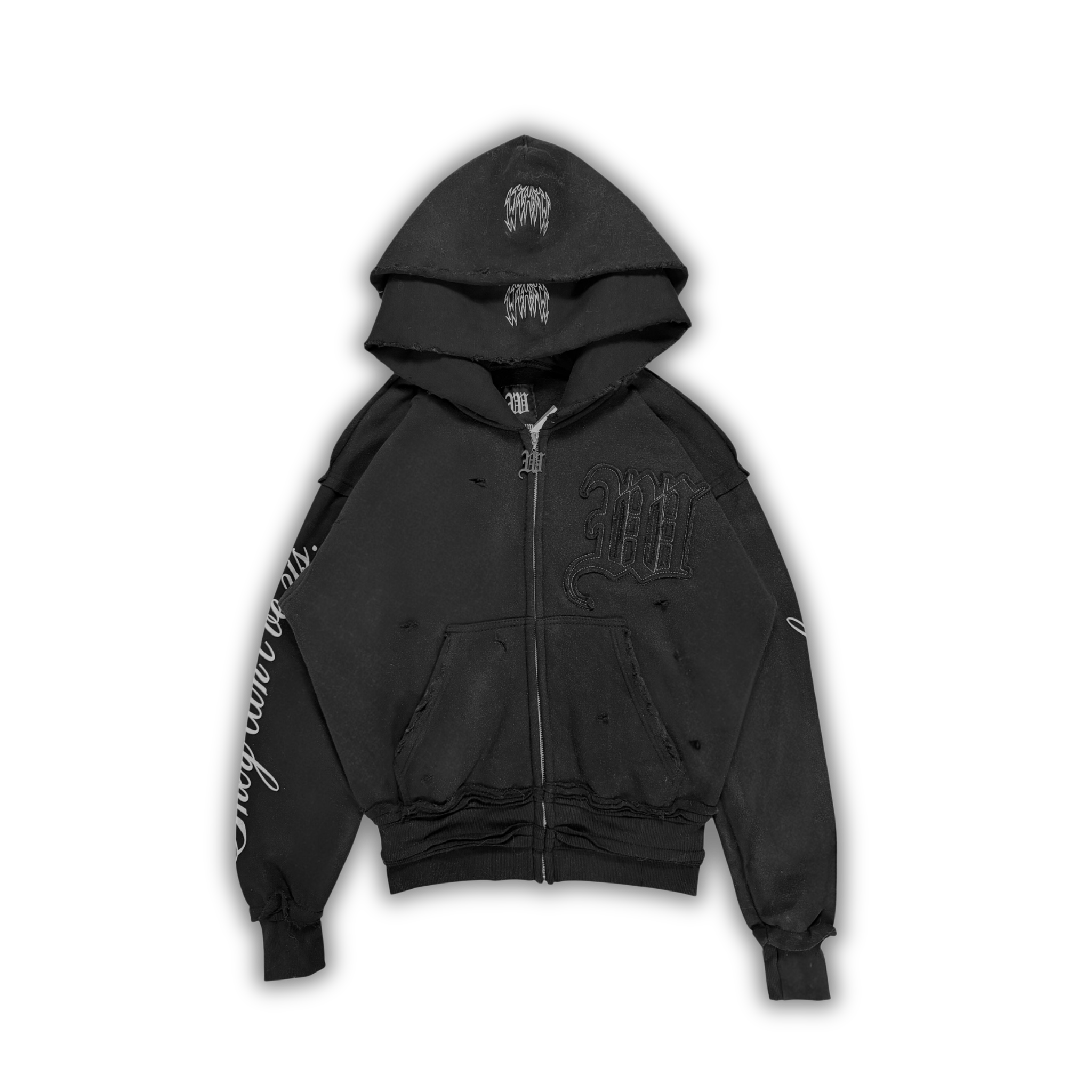 "BURNOUT" HIDDEN SINS HOODIE