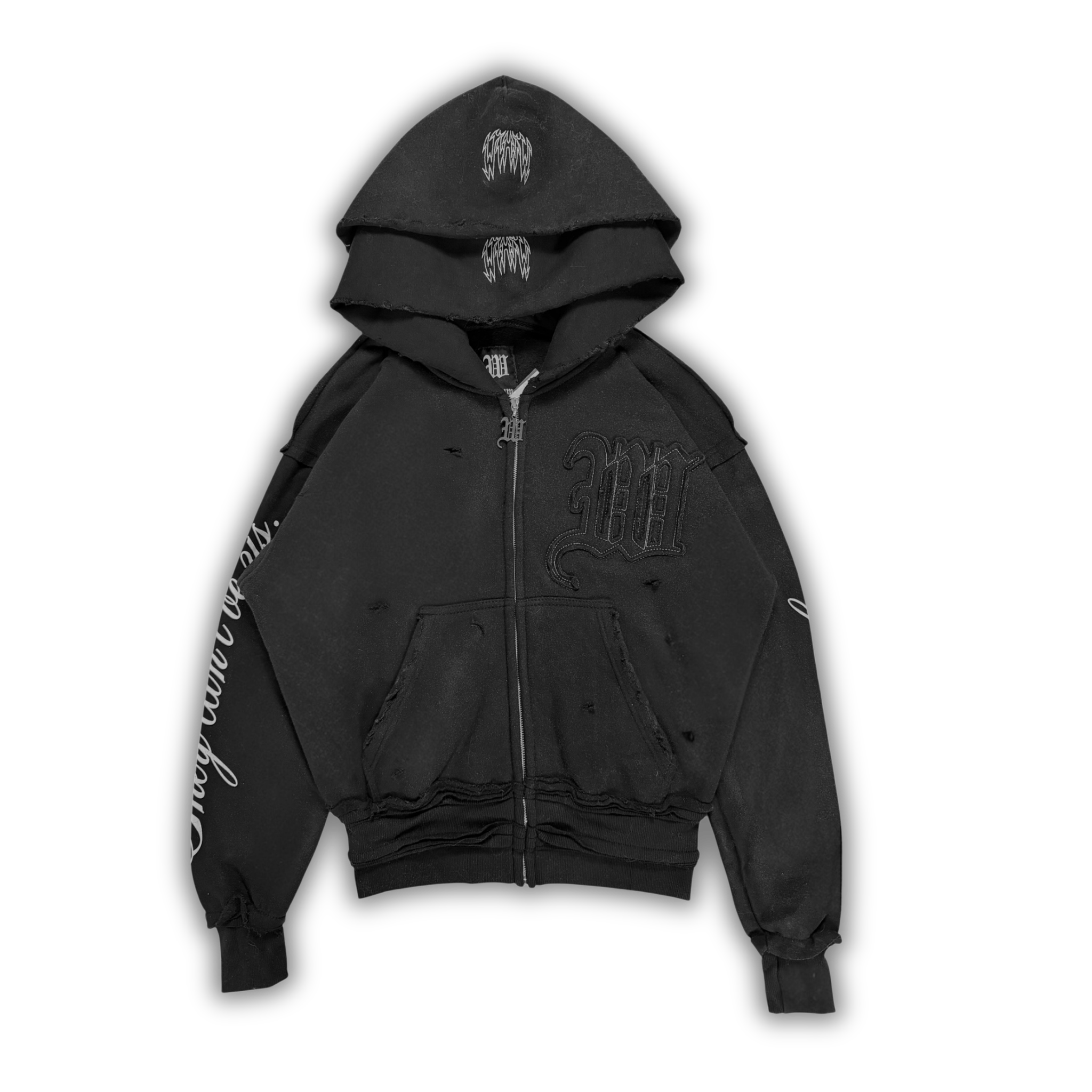 "BURNOUT" HIDDEN SINS HOODIE