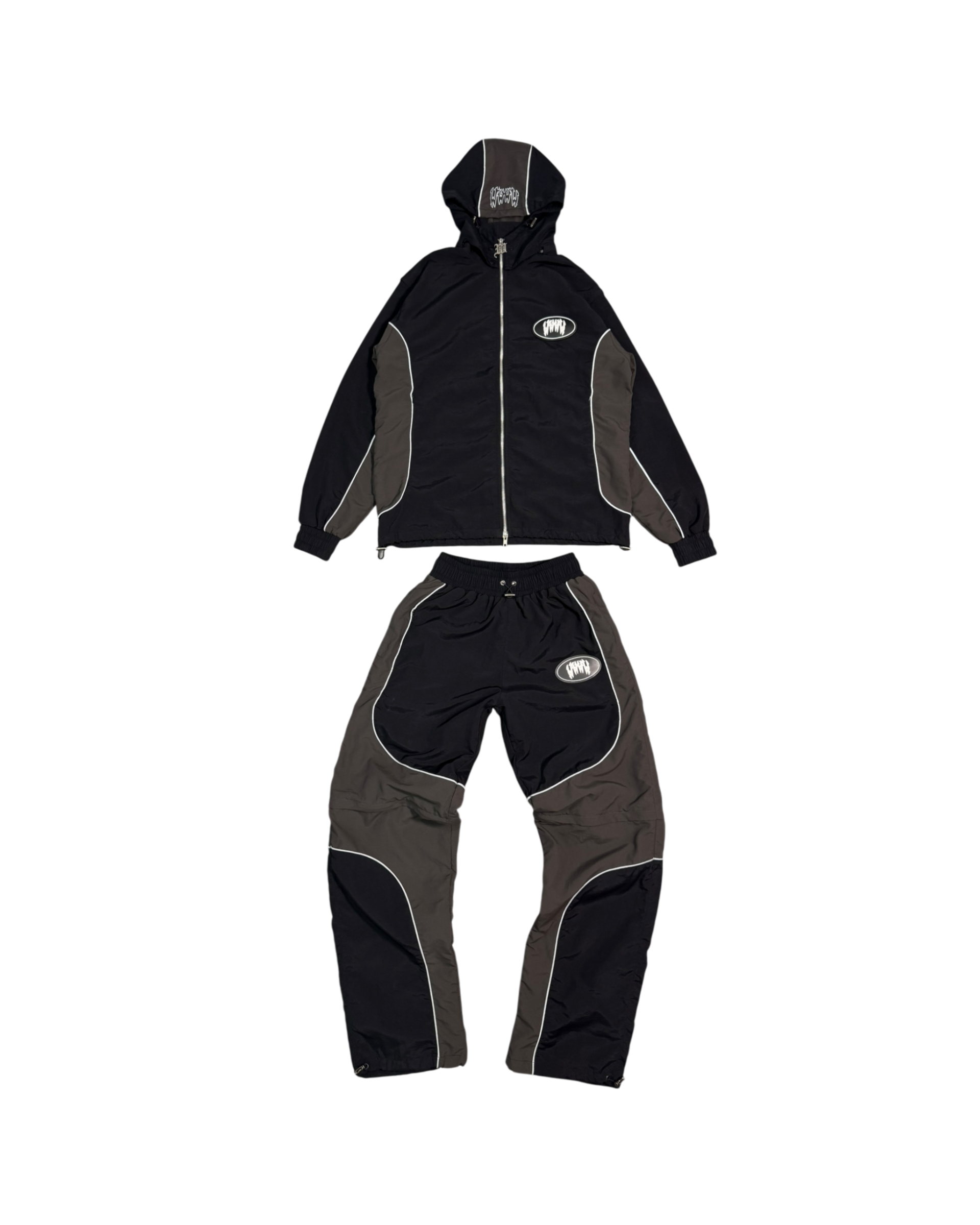 BLACK & GREY 5 IN 1 TRACKSUIT