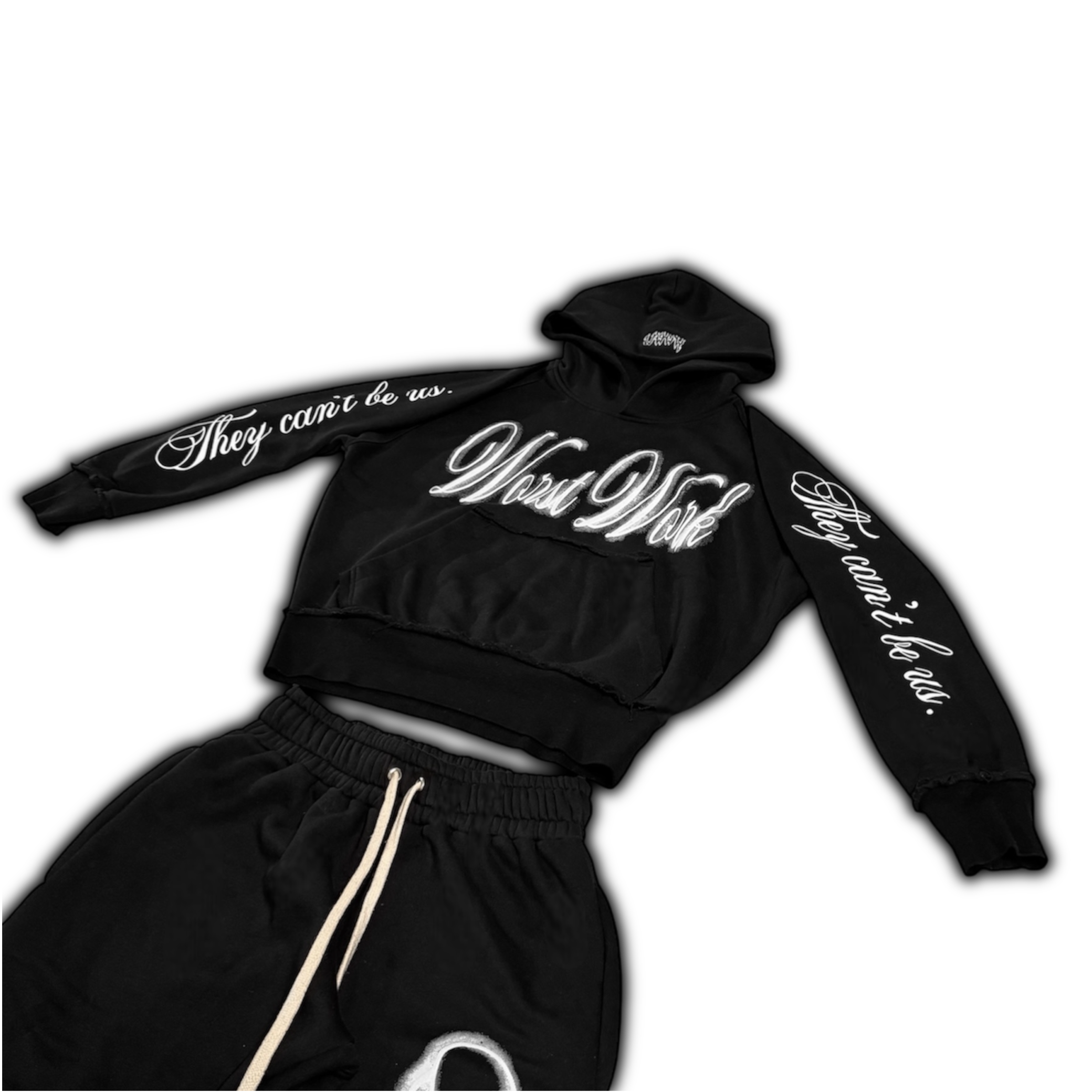 BLUR SWEATSUIT BLACK