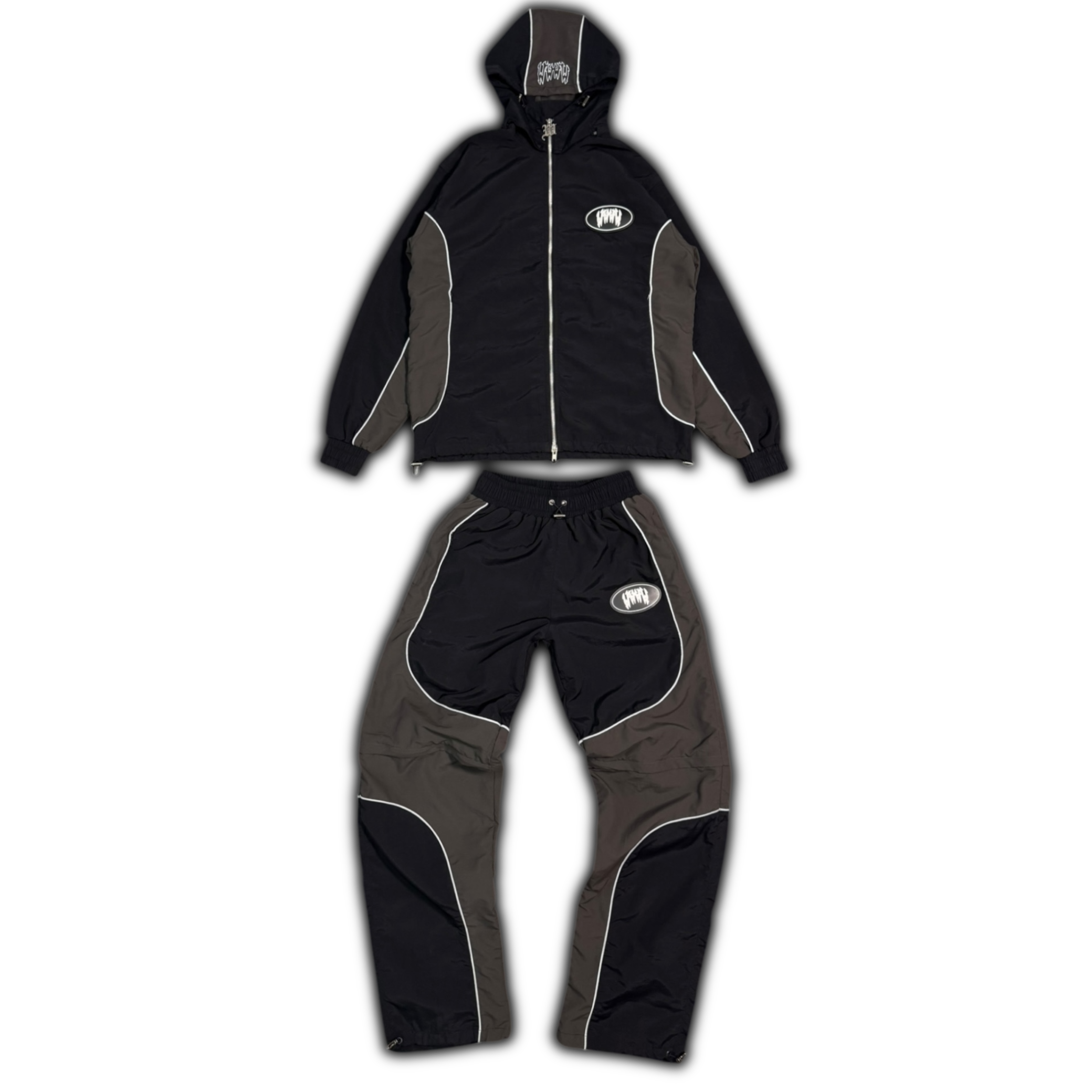 BLACK & GREY 5 IN 1 TRACKSUIT