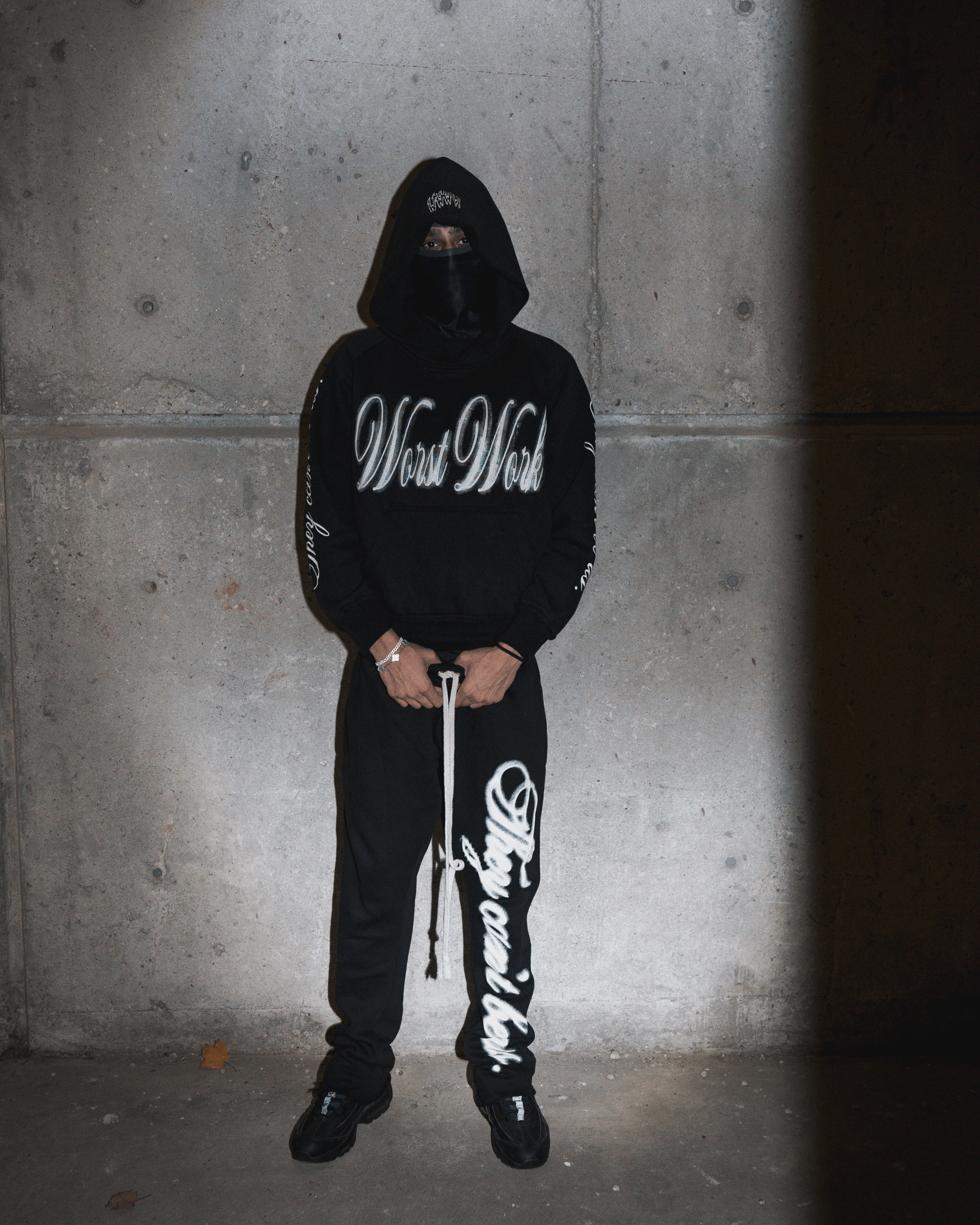 BLUR HOODIE BLACK + 3 FREE BUNDLE