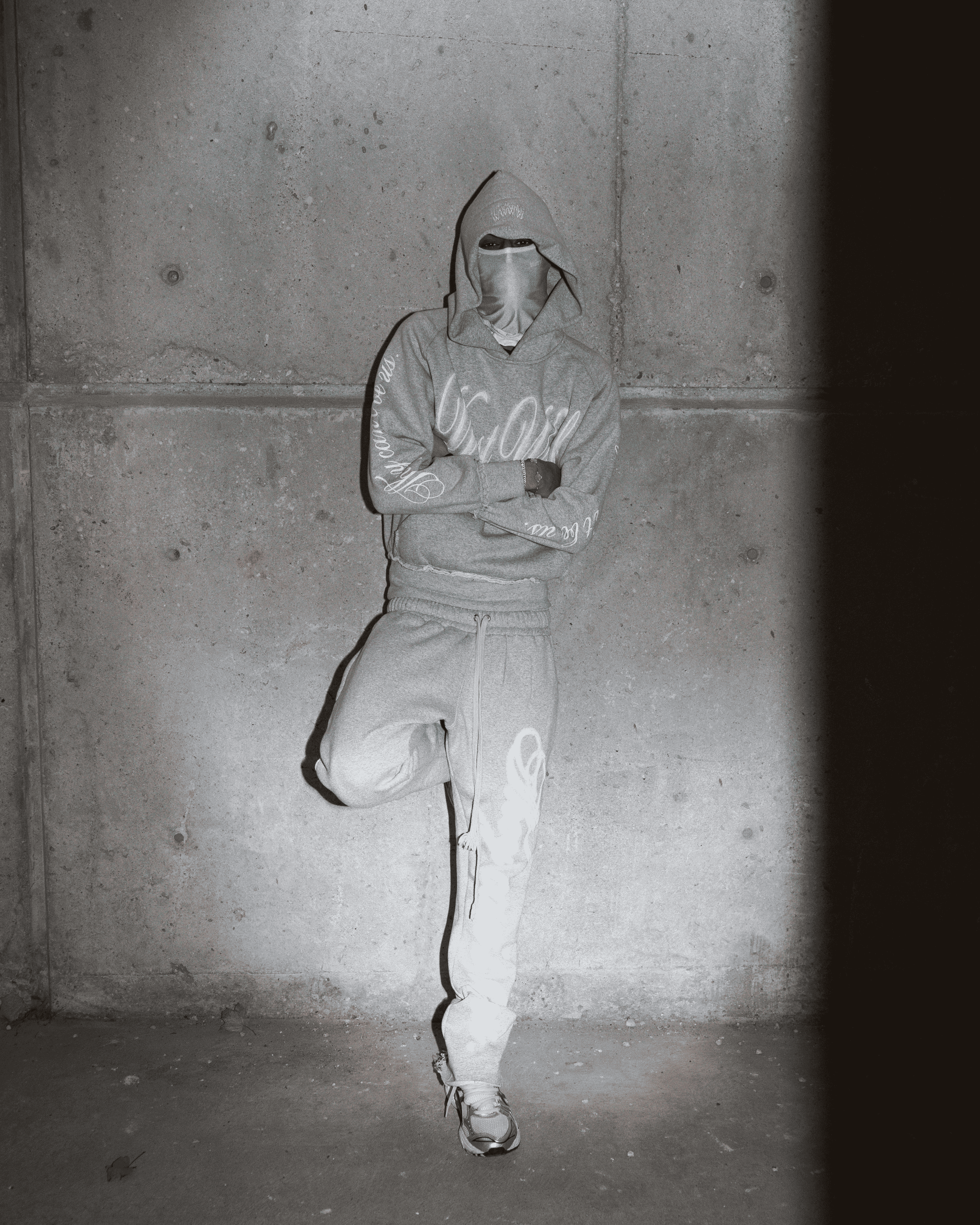 BLUR HOODIE GREY + 3 FREE BUNDLE