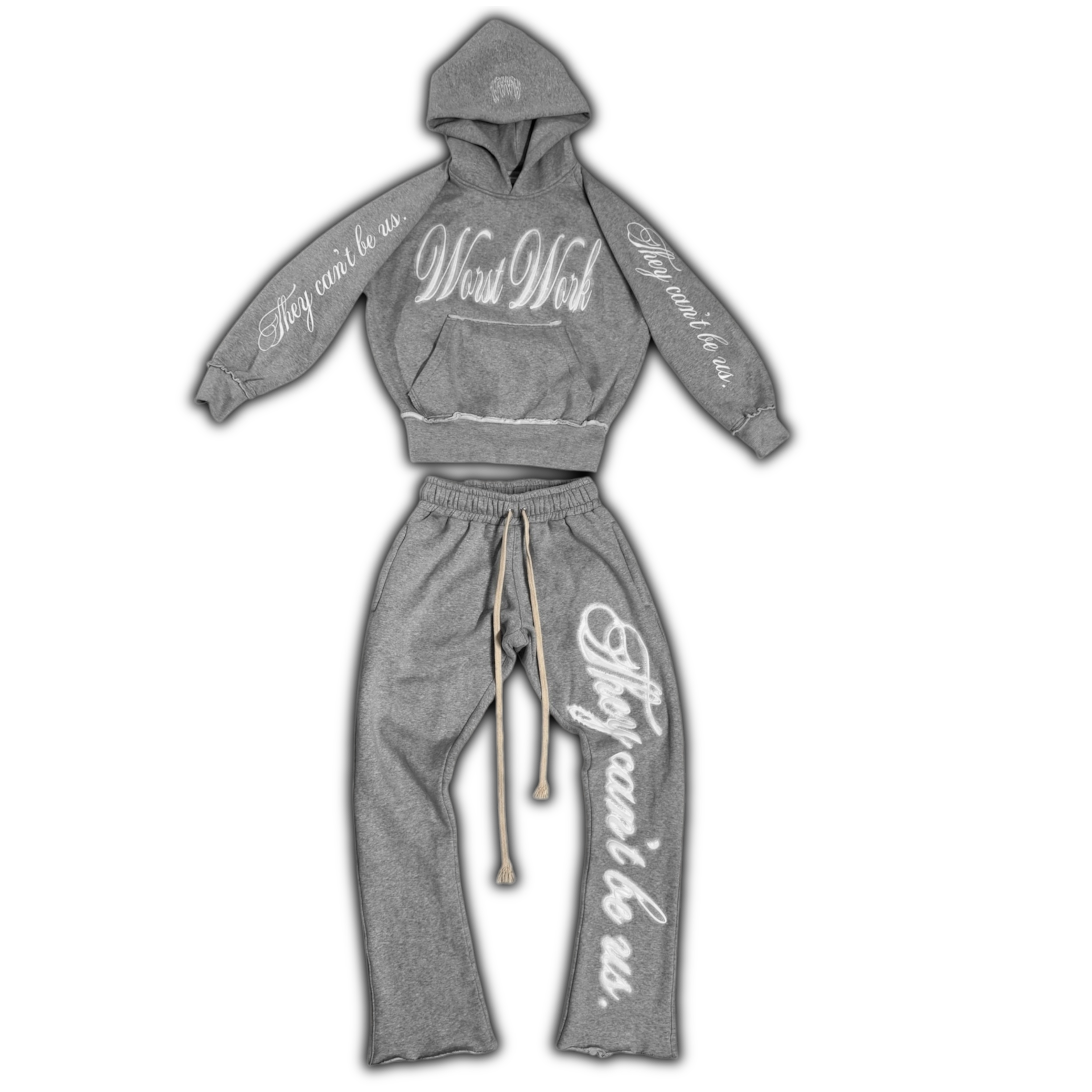 BLUR SWEATSUIT GREY