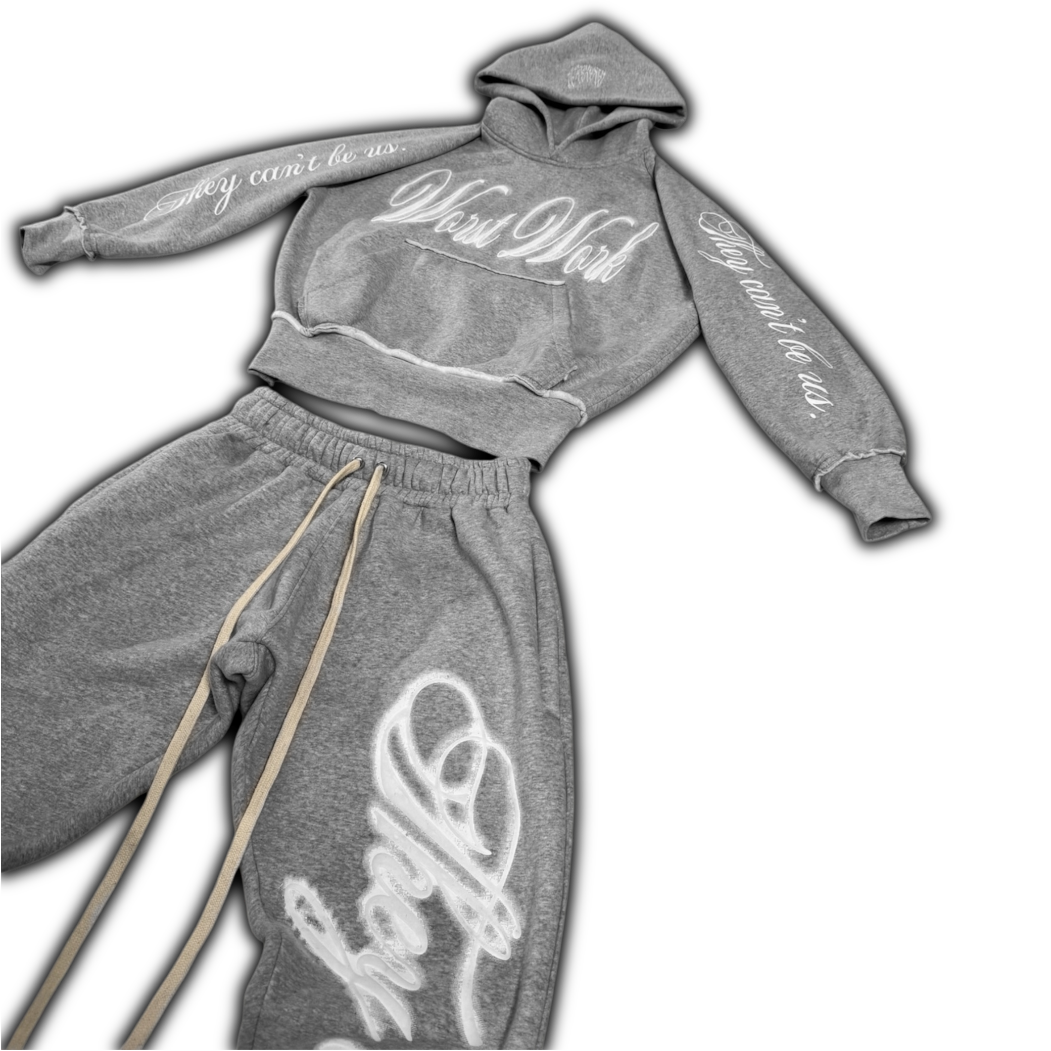 BLUR SWEATSUIT GREY